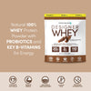 Designer Wellness, Designer Whey, Natural Whey Protein Powder with Probiotics, Fiber, and Key B-Vitamins for Energy, Gluten-Free, Gourmet Chocolate, 2 lb