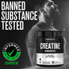 Jacked Factory Creatine Monohydrate Powder 150g - Creatine Supplement for Muscle Growth, Increased Strength, Enhanced Energy Output and Improved Athletic Performance 30 Servings, Unflavored