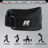 RitFit Weight Lifting Belt - Great for Squats, Lunges, Deadlift, Thrusters - Men and Women - 6 Inch Black/Camouflage