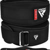 RDX Weight Lifting Belt AUTO Lock, 6.5” Padded Back Support, Men Women Gym Fitness Strength Training, Bodybuilding Powerlifting Weightlifting Workout, Deadlift Squat, Pro Exercise Equipment
