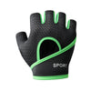 YIDATIKER Cycling Gloves for Men and Women Exercise Workout Gloves for Outdoor Sports, Gym, Weight Lifting, Rowing and Fishing(Green,M)
