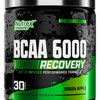 Nutrex Research - BCAA Powder 6000 Amino Acid - 6 Grams of BCAAs Amino Acids Supplement for Post Workout Recovery & Muscle Growth - Amino Energy Workout Recovery Drink (Green Apple - 30 Servings)