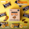 WAKE UP! Caffeinated Caramel Protein Bites - Gluten Free, Vegetarian, 175mg Caffeine (1 Bite = 1.5 Espressos) - Boosts Focus and Clarity - Kosher Ingredients - 8 Pack