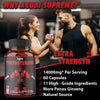 agobi Testosterone Supplement for Men - 11 Potent Herbs - Ashwagandha, Tribulus, Ginseng & More - 60 Capsules for 1 Month