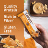 Quest Nutrition Chocolate Peanut Butter Bars, 20g Protein, 1g Sugar, 5g Net Carb, Gluten Free, Keto Friendly, 12 Count