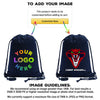 Mato & Hash Custom Cotton Drawstring Backpacks, Your logo here Custom Cinch Sacks