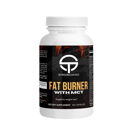 STRONGMIND FAT BURNER WITH MCT – IGNITE YOUR METABOLISM!