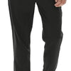 Men's Lightweight Quick Dry Hiking Running Pants Outdoor Sports Breathable Zipper Pockets Athletic Work Pants Black M