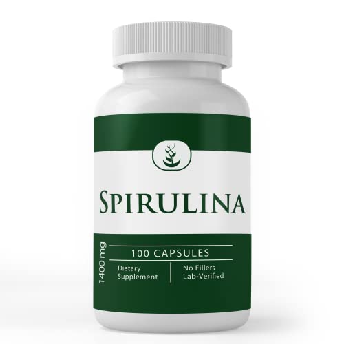 PURE ORIGINAL INGREDIENTS Spirulina Superfood, Rich in Phycocyanin, 100% Pure