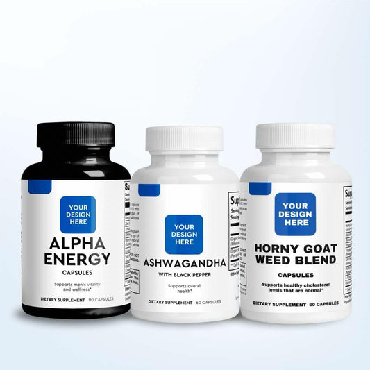 Amven Nutrition ashwagandha , alpha energy , horny weed blend