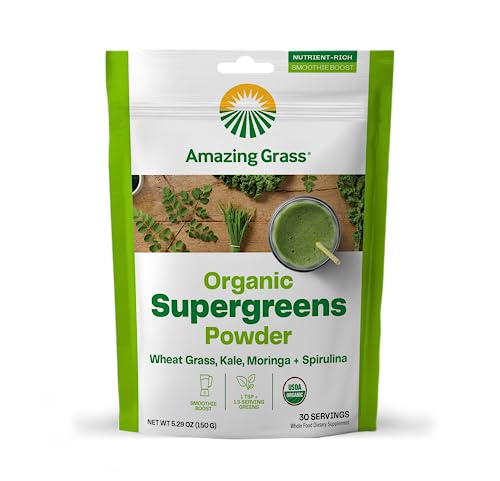 Amazing Grass Super Greens Booster, 30 Servings