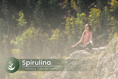PURE ORIGINAL INGREDIENTS Spirulina Superfood, Rich in Phycocyanin, 100% Pure