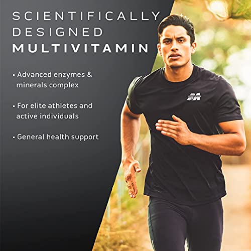 Multivitamínico para hombres | Multivitamina Platinum MuscleTech | Vitamina C para apoyo inmunológico | 18 vitaminas y minerales | Vitaminas ACDE B6 B12 | Suplementos diarios de entrenamiento | Multivitaminas para hombre, 90 unidades