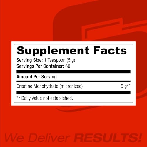 SAN Performance Creatine 300g- Supports Muscle Growth + Athletic Performance - 60 Servings