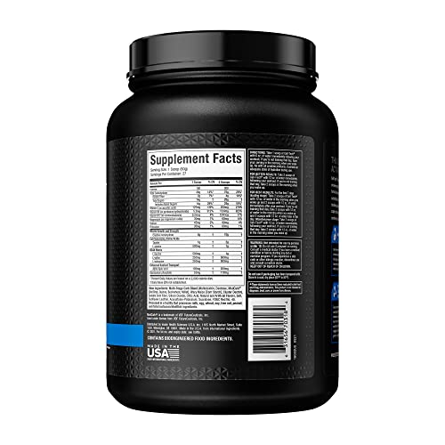 Monohidrato de creatina en polvo MuscleTech Cell-Tech Creatina Bebida de recuperación post-entrenamiento Constructor muscular para hombres y mujeres Suplementos de desarrollo muscular Ponche de frutas, 3 libras (27 porciones)