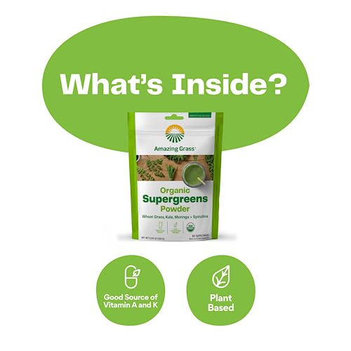 Amazing Grass Super Greens Booster, 30 Servings