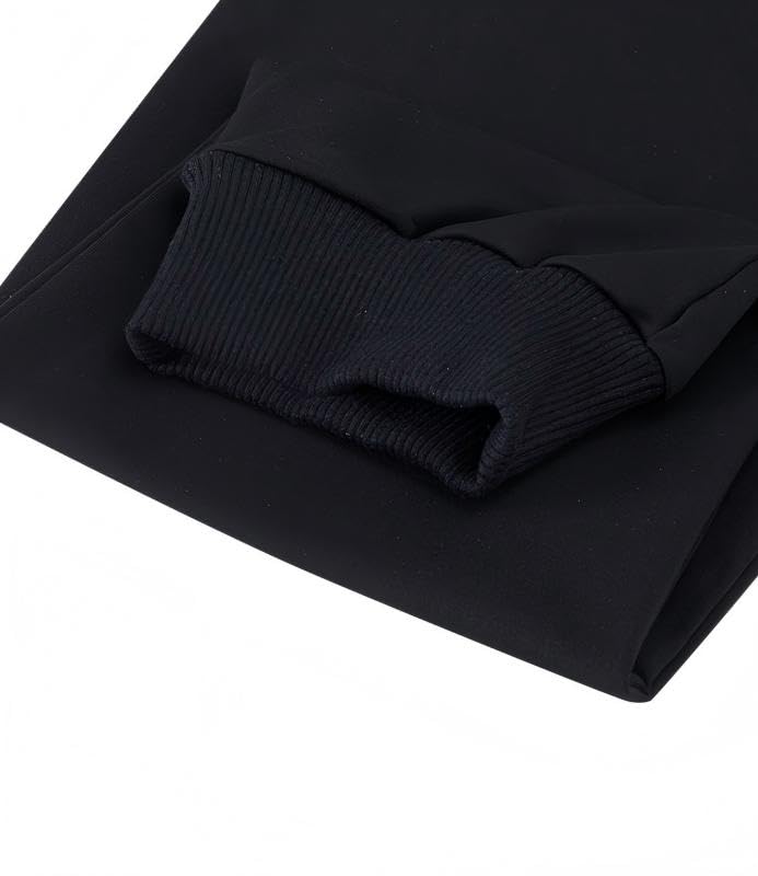 GM MGBOYGYM Mens Active Athletic Workout Jogger Sweatpants for Men with Zipper Pocket and Drawstring Size Black-M