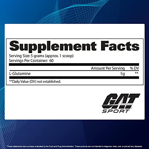 GAT Sport L-Glutamina Sin Sabor 10.58oz 300g