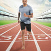 1 Pack High Performance Workout Shirts for Men, Moisture Wicking T-Shirts, Sports Gym Athletic Short Sleeve Tee Tops Grey 2XL