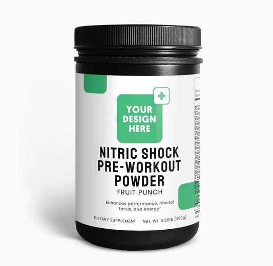 Nitric Shock Pre-Workout ( Private Label )