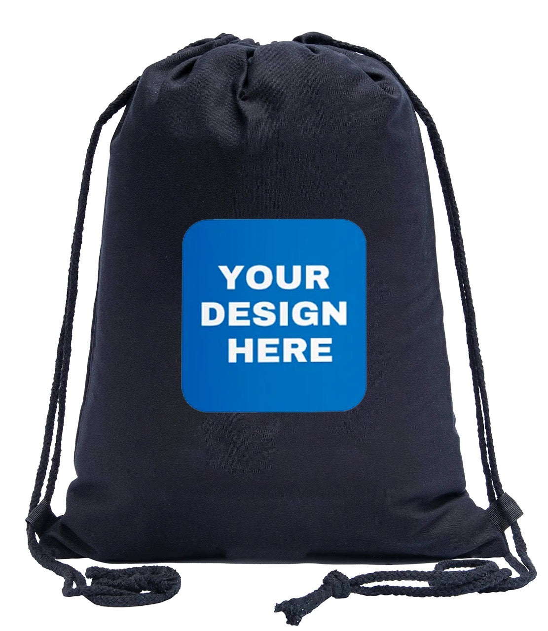 Mato & Hash Custom Cotton Drawstring Backpacks, Your logo here Custom Cinch Sacks