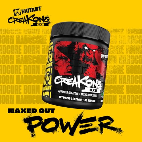 Mutant CREAKONG CX8 | Advanced Creatine Multiplier | Creatine + Amino Acid Supplement - 249 g | 30 Serving
