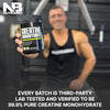 NutraBio Creatine Monohydrate Supplement, Unflavored, (150 g) - Supports Muscle Energy, Recovery, and Strength - HPLC Tested Pure Grade Creatine Supplement