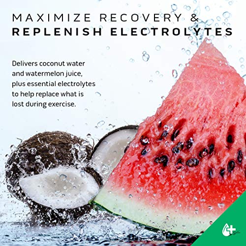 Aminoácidos BCAA + polvo de electrolitos MuscleTech Amino construye 7 g de BCAA + electrolitos que apoyan la recuperación muscular, desarrollan músculo magro y aumentan la resistencia Sandía fresa (40 porciones)