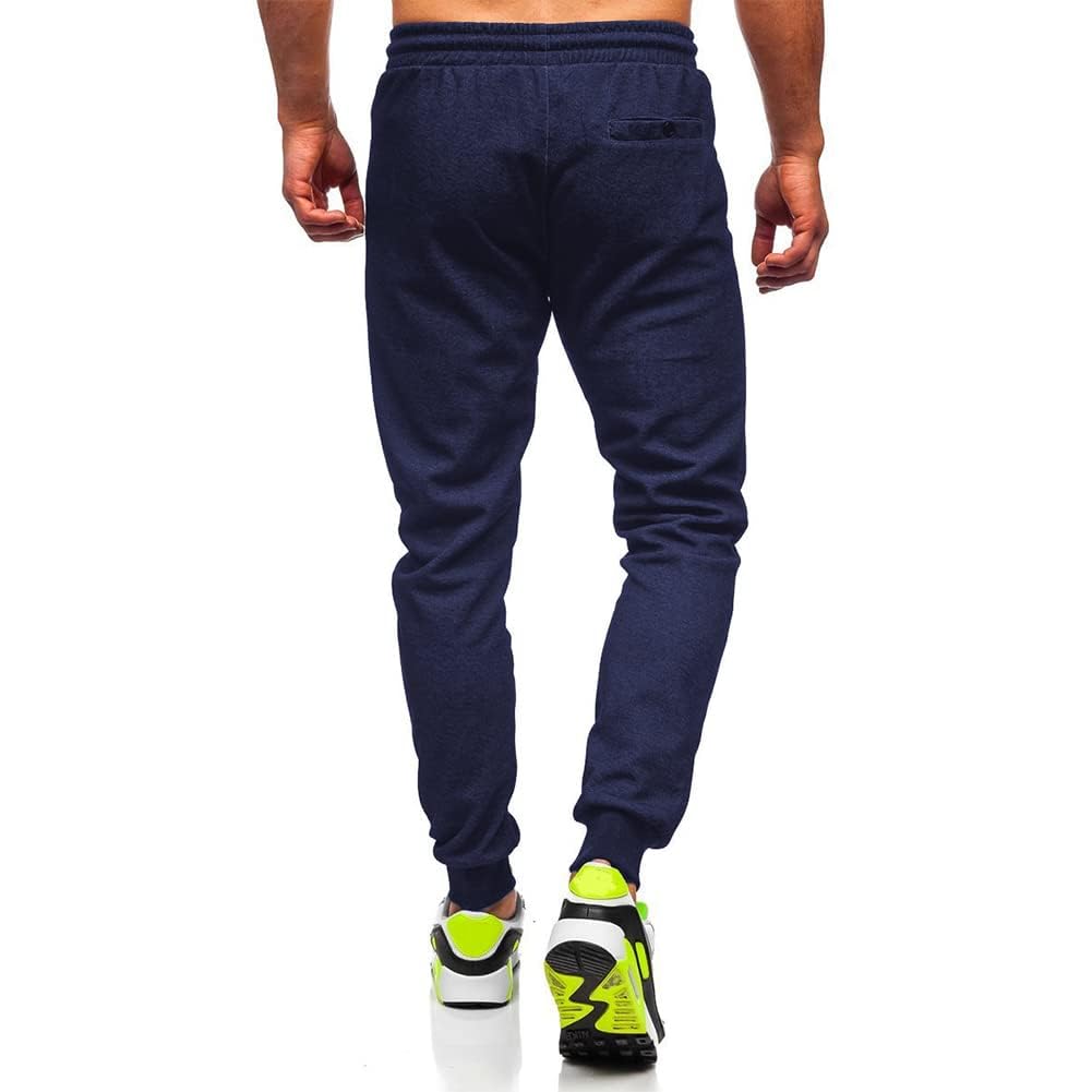 PIDOGYM Mens Sweatpants with Zipper Pockets Casual Jogging Pants for Athletic Workout Active