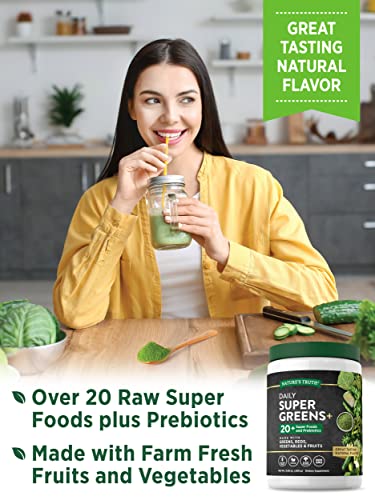 Nature’s Truth Super Greens Powder, 9.88 oz