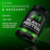 Proteína de rendimiento a base de plantas MuscleTech Platinum Proteína de rendimiento a base de plantas en polvo 25 g de proteína 5 fuentes de proteínas vegetales Vainilla 20 porciones