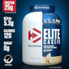 Dymatize Elite Casein Protein Powder, Slow Absorbing with Muscle Building Amino Acids, 100% Micellar Casein, 25g Protein, 5.4g BCAAs & 2.3g Leucine, Helps Overnight Recovery, Cookies & Cream, 4 Pound