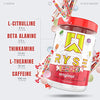 Suplemento en polvo preentrenamiento Ryse Loaded para hombres y mujeres | Bombas, Energía, Atención | Beta Alanina + Citrulina | 390 mg de cafeína | 30 porciones (Smarties Original)