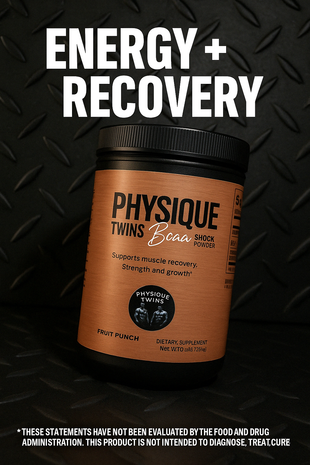 Physique Twins BCAA Shock Powder – Fruit Punch
