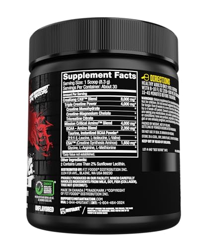 Mutant CREAKONG CX8 | Advanced Creatine Multiplier | Creatine + Amino Acid Supplement - 249 g | 30 Serving