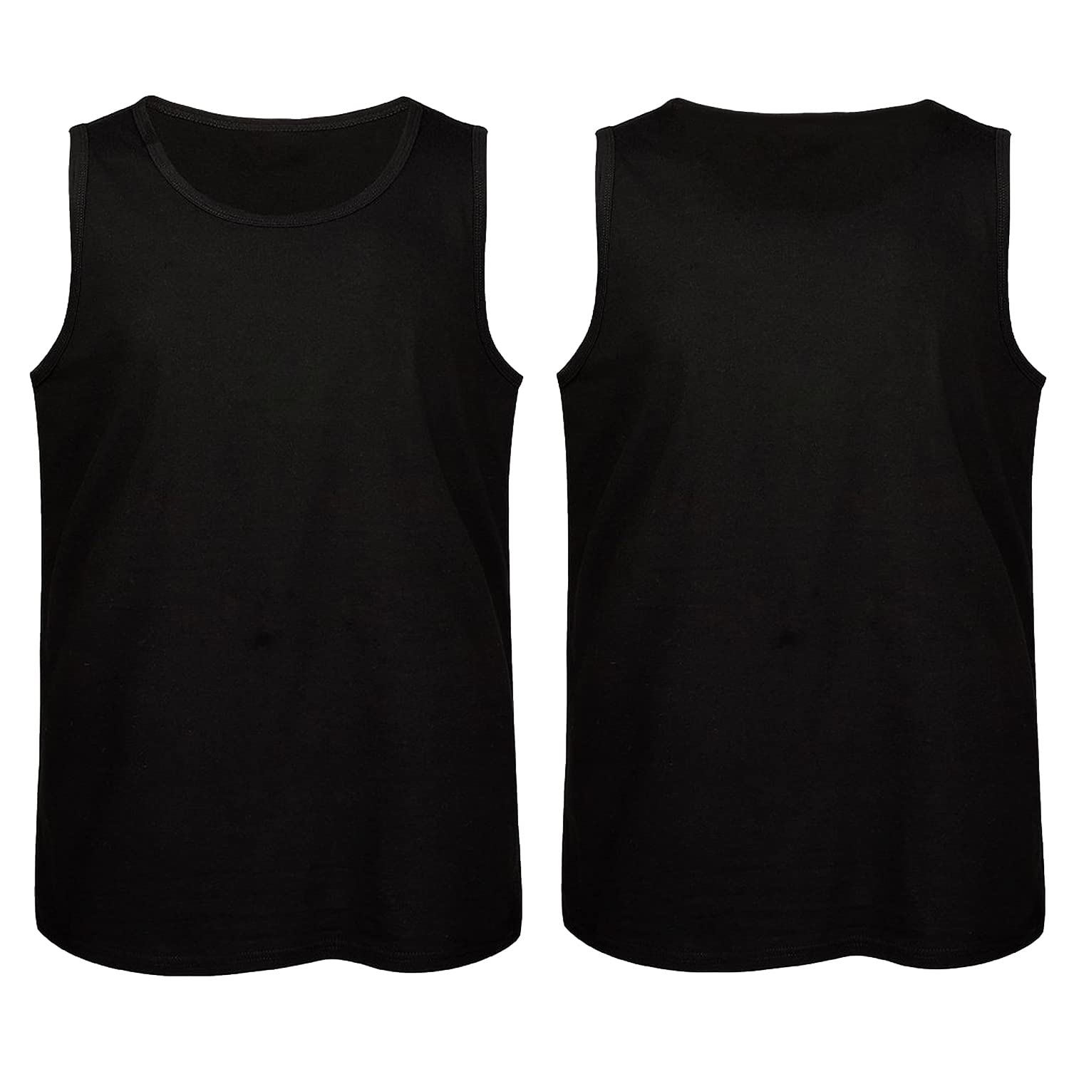 Custom Tank Top Design Your Own Add Text Shirt Men Customized Gym Workout Bodybuilding Muscle Sleeveless T Shirt Black