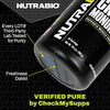 NutraBio Creatine Monohydrate Supplement, Unflavored, (150 g) - Supports Muscle Energy, Recovery, and Strength - HPLC Tested Pure Grade Creatine Supplement