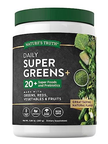 Nature’s Truth Super Greens Powder, 9.88 oz