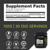 NutraBio Creatine Monohydrate Supplement, Unflavored, (150 g) - Supports Muscle Energy, Recovery, and Strength - HPLC Tested Pure Grade Creatine Supplement