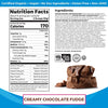 Orgain Proteína vegana orgánica en polvo + 50 superalimentos, dulce de chocolate cremoso - 21 g de proteína a base de plantas, sin gluten, sin lácteos, sin lactosa, sin soja, sin azúcar añadido, kosher, vitaminas B - 2,02 lb