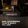 IronKnox Premium Weight Lifting Belt, 4 Inch Weight Belt for Men and Women with Self Locking Metal Buckle for Maximum Support, Weightlifting Belt for Squat or Deadlift, Durable Gym Belt for Men (Black, Medium)