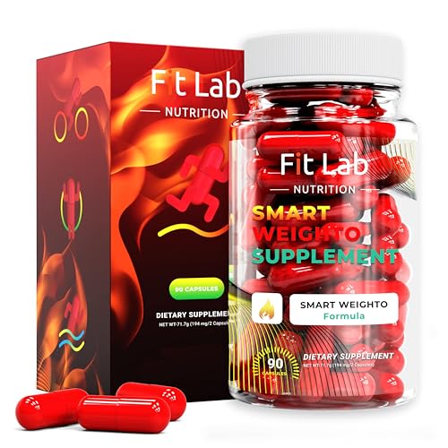 FIT LAB - 90 Capsules - for Women & Men - Weighto Management - 45 Days Supply