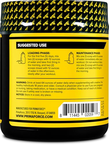 Primaforce Creatine-X 250 Grams - High-Performance 10 Creatine Complex - Unflavored