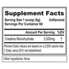 Evlution Pure Creatine Monohydrate Powder 5000mg Nutrition Pre and Post Workout Recovery Drink Mix Creatine Powder for Enhanced Muscle Mass Athletic Performance and Muscle Recovery - Unflavored