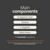 Testosterone Booster for Men | 240 Caps - 80 Days | Stamina, Endurance, Muscle Growth & Strength | Made in USA by B Life.