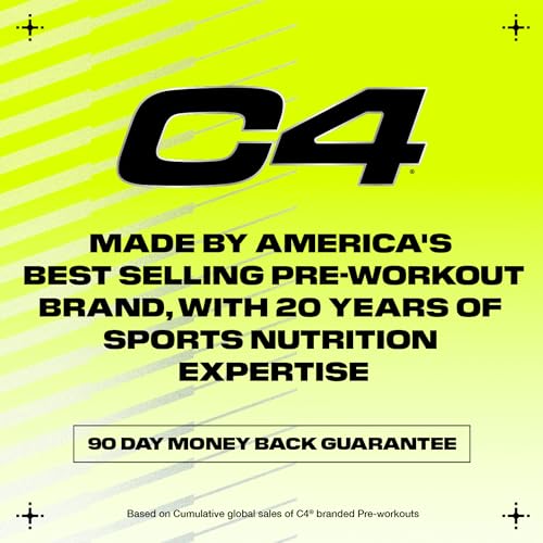 Cellucor C4 Sport Pre Workout Powder - NSF Certified for Sport - Elite Hydration - 200mg Caffeine + Creatine + Beta-Alanine - Electrolytes and Energy Supplement - Hawaiian Punch, 20 Servings