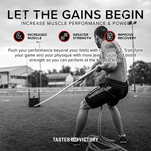 Six Star Creatine Pills Post Workout X3 Cápsulas de creatina, mezcla de monohidrato de creatina, recuperación muscular y desarrollo muscular para hombres y mujeres, suplementos de creatina, 20 porciones