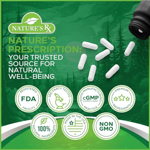 Nature's RX | #1 RATED 9 in 1 Semen Volume Booster & Size Enlargement | Maximize Blood-Flow, Load Size, Grow 3-7