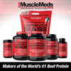 MuscleMeds, Carnivor Beef Protein Isolate Powder 56 Servings, Chocolate, 72 Ounce,4.5 Pound (Pack of 1),002542
