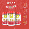 Suplemento en polvo preentrenamiento Ryse Loaded para hombres y mujeres | Bombas, Energía, Atención | Beta Alanina + Citrulina | 390 mg de cafeína | 30 porciones (Smarties Original)